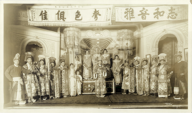 Kwok Fung Lin Troupe, 1923, Cecil B. Wand, UBC Library